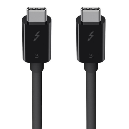 Belkin 08M 40GbitS Black Cable - Ultra-Fast Data Transfer, High-Quality Build, F2CD084BT0.8M